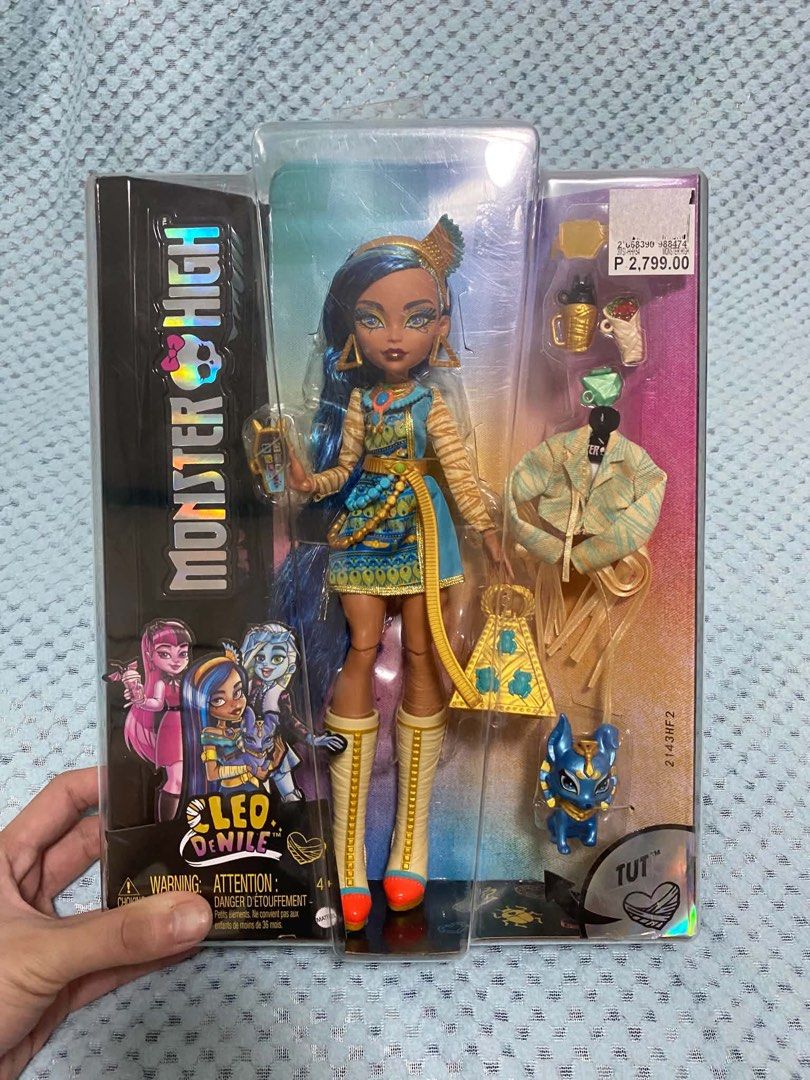MONSTER HIGH CLEO DE NILE MATTEL (Category: Kids Toys) located in Valenzuela. Submitted by carldriiin (Listing ID 1468772192, Image 1). Description: Brand New Sealed Unopened Monster High Cleo De Nile doll Mattel Thank you!.