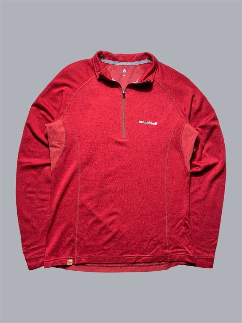 mont-bell half-zip Red (Category: Coats, Jackets and Outerwear) located in Quezon City. Submitted by renovare.196 (Listing ID 1468901612, Image 1). Description: mont-bell half-zip Red As New Condition Color Rate: 9.8/10 No Issue Measurements • Width: 20 • Length: 26 Price: 1200 obo DM IF INTERESTED📥.