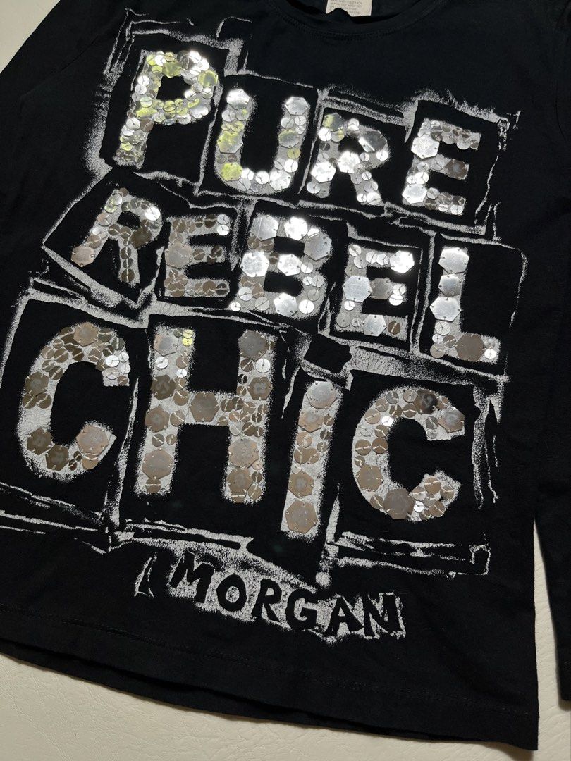 Morgan De Toi (Category: Longsleeves) located in Tacloban City. Submitted by calix.on (Listing ID 1468856812, Image 3). Description: Morgan De Toi “Pure Rebel Chic” size small width 16 length 22 excellent condition no flaws .