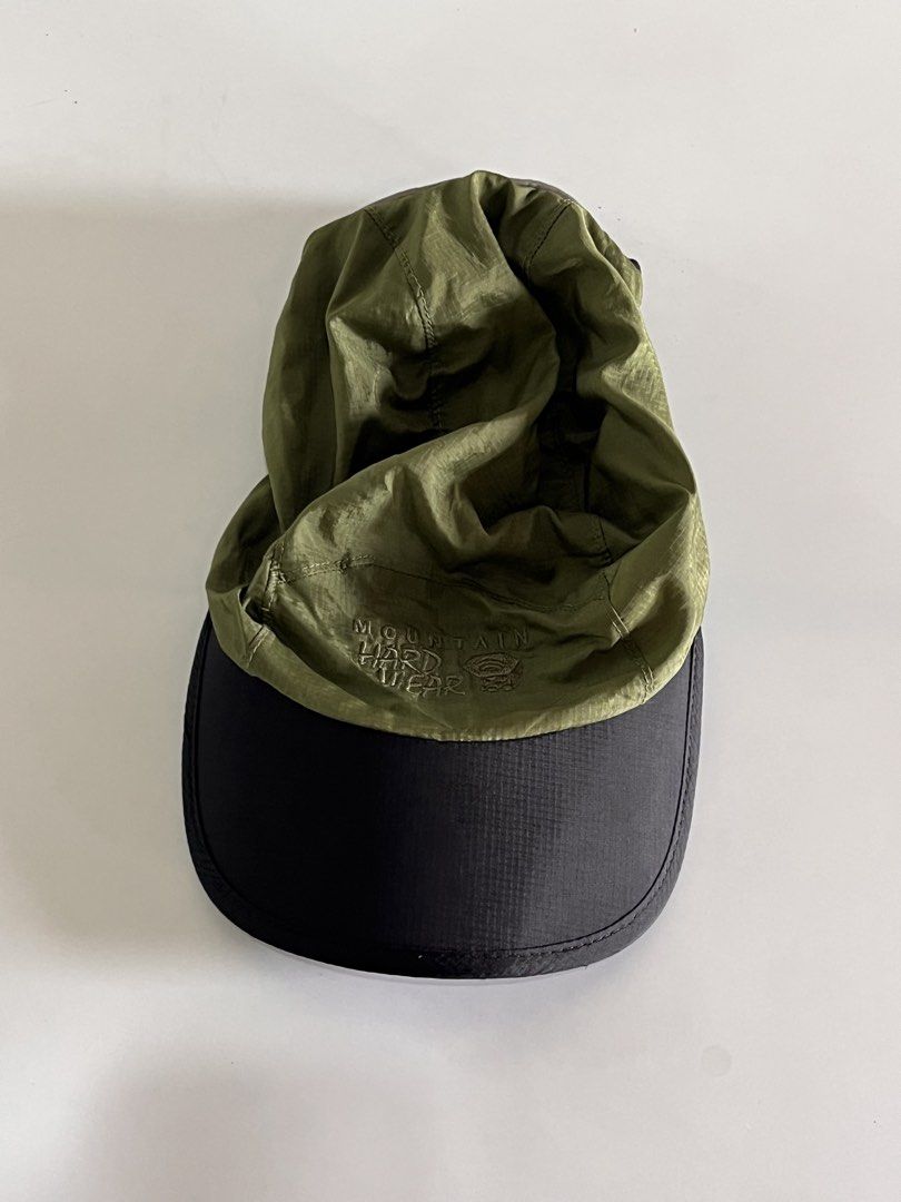 Mountain Hardwear Hat (Category: Caps & Hats) located in Malaybalay. Submitted by haulsome (Listing ID 1468851018, Image 3). Description: Mountain Hardwear Hat -In good condition -Quick dry material -In mossy green and black colorway -Expired waterproofing material -Adult size, adjustable velcro 350php, +sf.