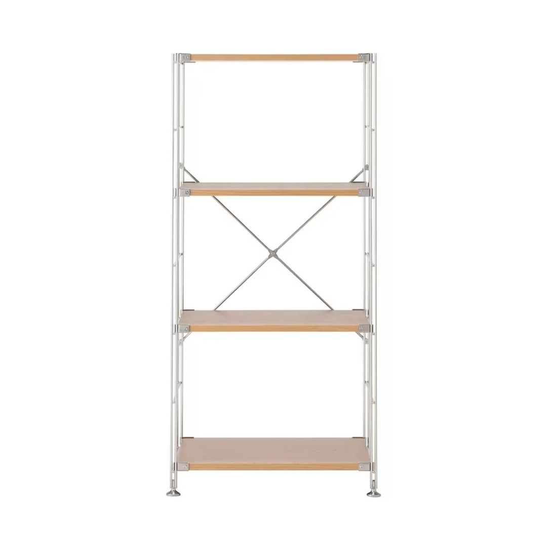 MUJI SUS OAK SLIM (Category: Shelves, Cabinets & Racks) located in Quezon City. Submitted by bravedkenzo (Listing ID 1468760530, Image 1). Description: FOR SALE MUJI STAINLESS STEEL OAK SLIM NOT YET ASSEMBLED. IT COMES WITH ORIGINAL BOX, SRP PRICE Php 14,990 with original receipt. .