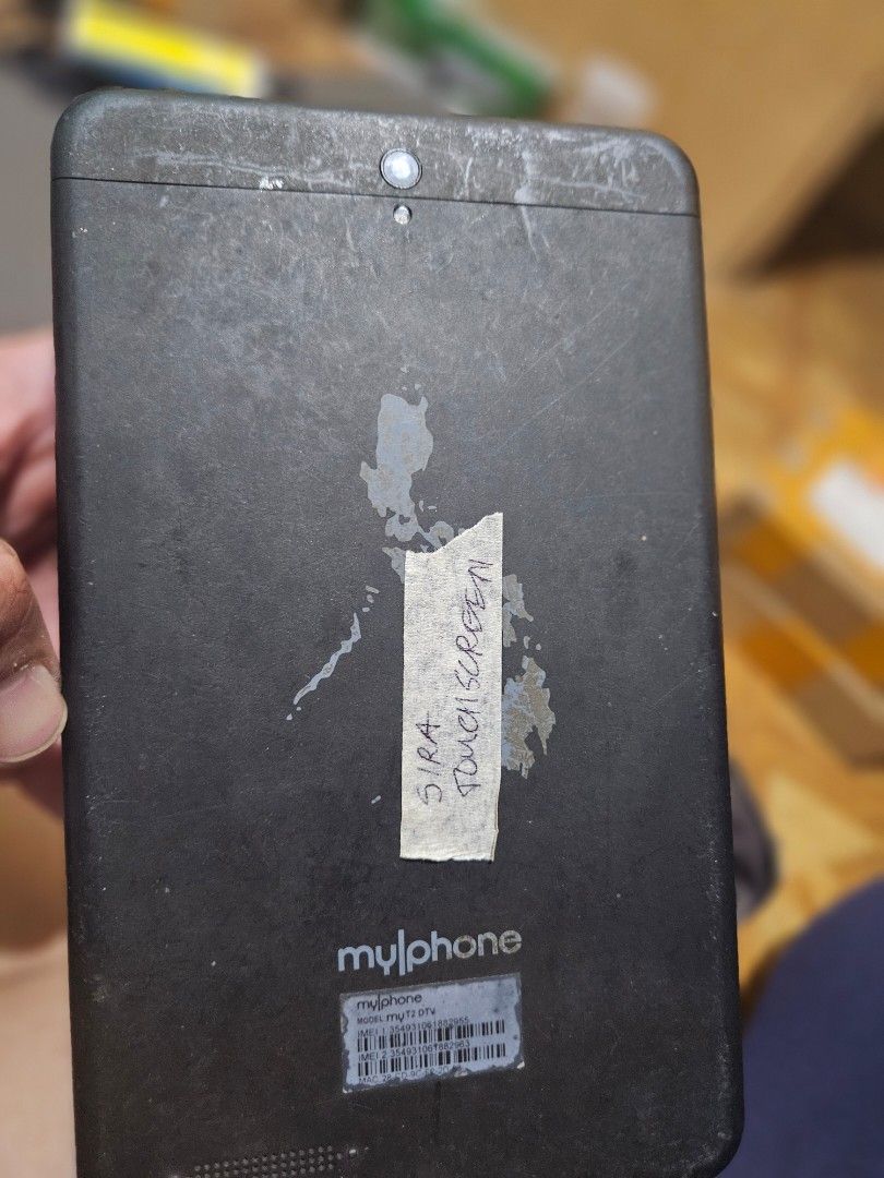 My Phone myT2 DTV (Category: Android) located in Quezon City. Submitted by kizuke (Listing ID 1468897015, Image 2). Description: MyPhone MyT2 Dtv touch screen defect with tv..