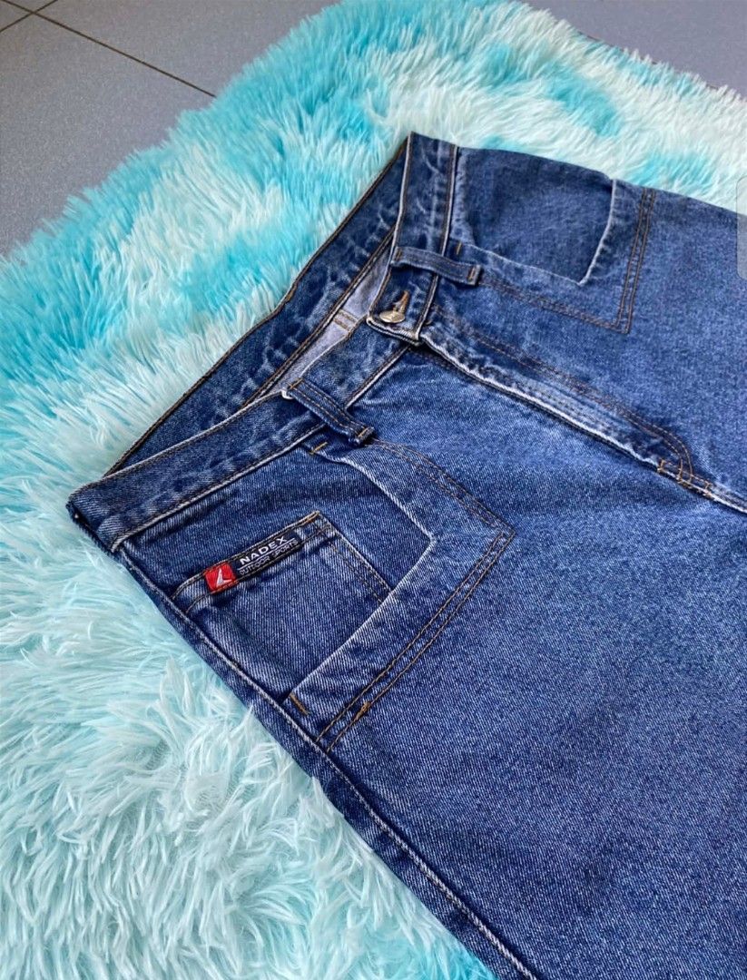 Nadex Big Pocket JNCO alternative (Category: Jeans) located in Manila. Submitted by eyann.gg (Listing ID 1468718827, Image 2). Description: FS/FT SA KAHIT ANO NADEX BIG POCKET WAIST:34 LENGTH:39 THIGH:13.5 HEM:12.5.