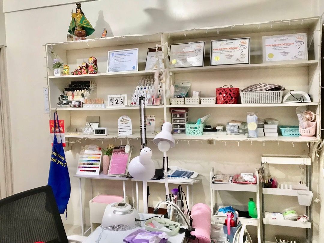 Nail Supplies (Category: Hands & Nails) located in Caloocan City. Submitted by vasttiger_aa8b26 (Listing ID 1468819069, Image 2). Description: For take all. Quitting Nail for only 8,500 . Baguio loc. Rsf: hindi maharap bc of other business check profile for proof Inclusions: Bnew Nail Bag worth 2500 Table lamp Dust Collector Uv Lamp Hand UV Clip on UV Nail Armrest Drill Bits Nail Drill Nail Files (both for press ons and not) Press ons case Nail a