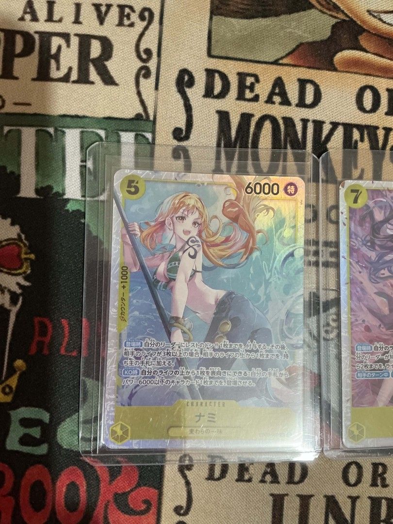 Nami (Category: Raw Singles) located in Manila. Submitted by keikeiziah52775 (Listing ID 1468821152, Image 2). Description: Take All Nami and Robin SR EB03.