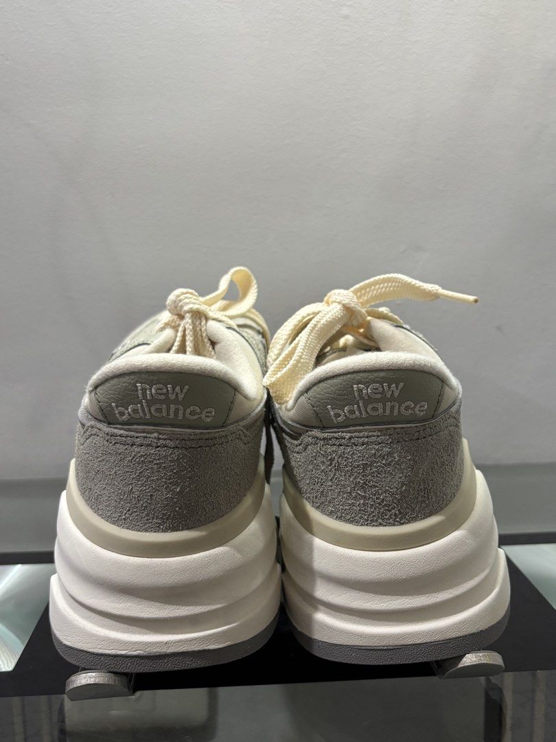 NEW BALANCE 997R (Category: Casual Shoes) located in Manila. Submitted by jonard2297 (Listing ID 1468759681, Image 3). Description: - Brand: New Balance 997R - Colorway: Grey and Beige with cream laces - Size: Men’s US 8.5 / Women’s US 10 / UK 8 / EU 42 - Features: Suede and mesh panels, chunky sole, great for daily wear - Condition: Clean overall condition with some wear on outsoles and insoles as shown in photos - No box.