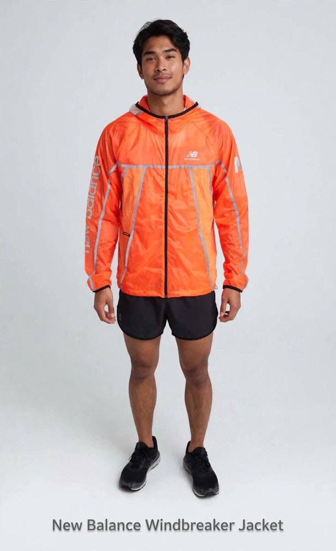 NEW BALANCE Windbreaker/Running Jacket (Category: Coats, Jackets and Outerwear) located in San Fernando. Submitted by ramjames18 (Listing ID 1468847931, Image 1). Description: •NEW BALANCE Windbreaker/Running Jacket 🔥 -Excellent Condition -9.+/10 Color Rate -Water Repellant / Breathable / Lightweight/ Reflective Silver / Zipped Pockets -XL(22.5x29-30) Pm sa interested! 📥.