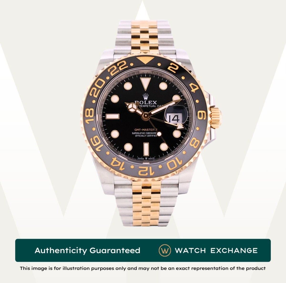 [New] Rolex GMT Master II Guinness Jubilee 126713GRNR 126713 Black Dial ...