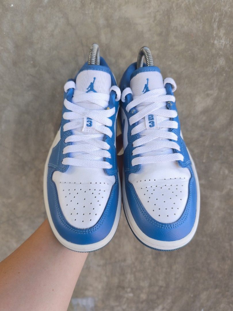 Nike Air Jordan 1 Low "UNC" (Category: Sneakers) located in Baguio. Submitted by soleseekerph (Listing ID 1468734058, Image 3). Description: US 6.5, Euro 37.5, 23.5 cm Excellent condition.