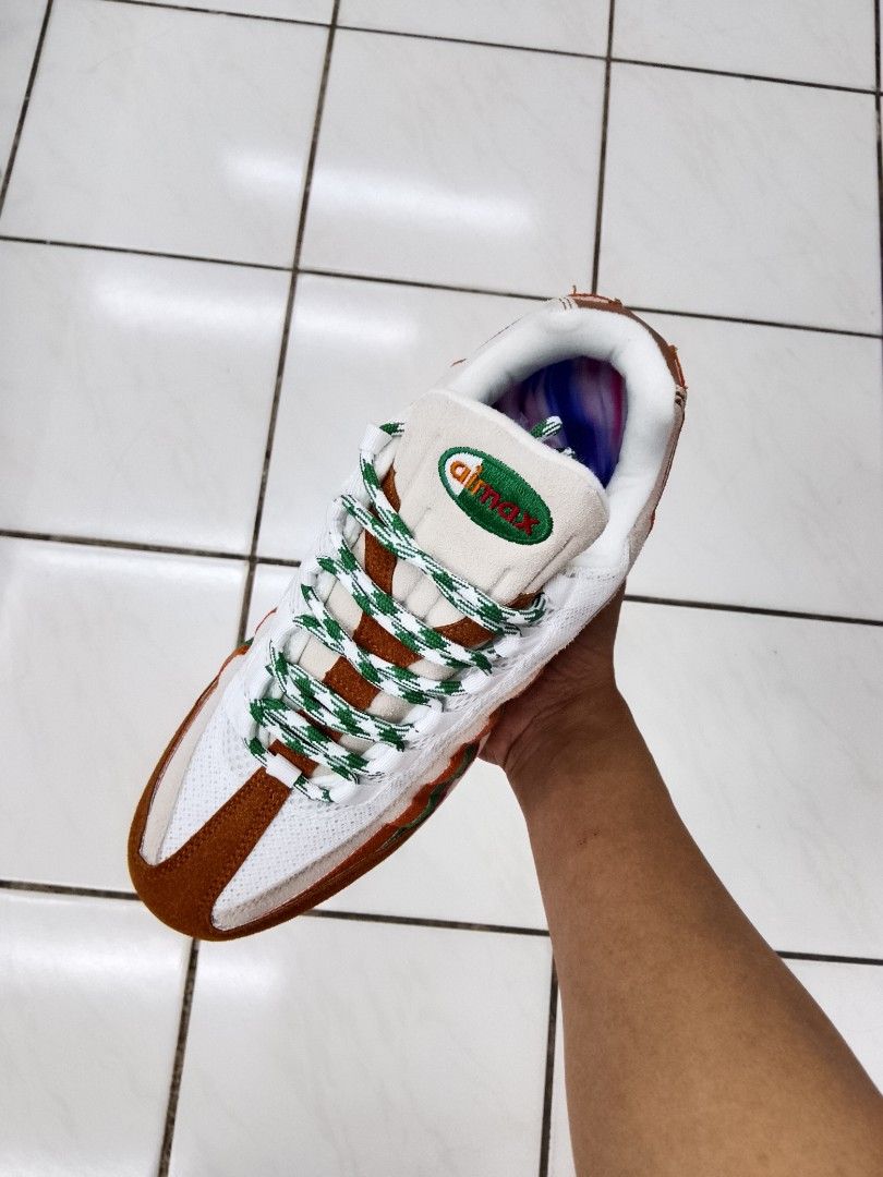 Nike Air Max 95 "7/11" 🛒 (Category: Sneakers) located in Manila. Submitted by josier_181 (Listing ID 1468885424, Image 3). Description: Available now Ma'am/Sir Pm for more details Your order via lalamove COD or GCASH payment. Kung anong nasa post ko po yun po mismo ang dadating na item sa inyo 💯 Good quality and condition Thank you and God bless Womens Size Guide 5US - 36 EU/FR - 22CM 6US - 37 EU/FR - 23CM 6.5US - 37.5 EU/FR - 23.5CM 7US - 38 E