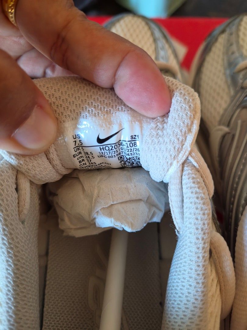 Nike Air Max Moto 2k (Category: Sneakers) located in Manila. Submitted by fastwhale_101de2 (Listing ID 1468759856, Image 1). Description: Nike Air Max Moto 2k Size 7.5W Pale Ivory Good as New Condition (Used Once).