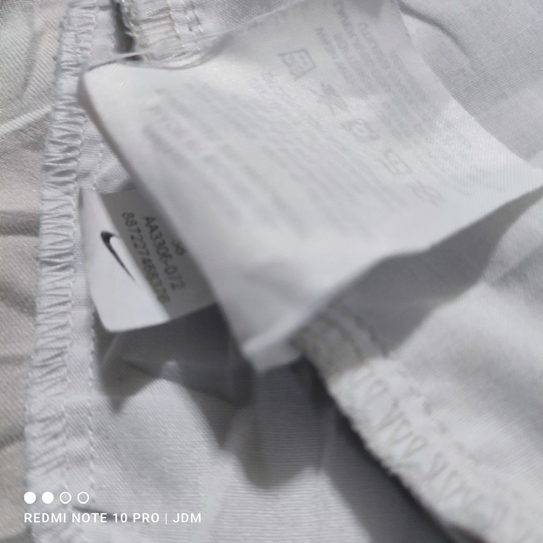 Nike drifit Golf Shorts (Category: Shorts) located in Antipolo. Submitted by klashnikov (Listing ID 1468720356, Image 3). Description: Nike drifit Golf Shorts standard fit Size:XL Dimes:38"x21" hem 12" leg opening 15" Tags:complete Condition:Excellent Honest issue:used, Payment option:Bank transfer,gcash,cash ₱350 only Pwede videocall for legitimacy Pwede pickup sa aking munting garahe waze (JDM thrift shop) Pwedeng meetup around upper Antipolo,p