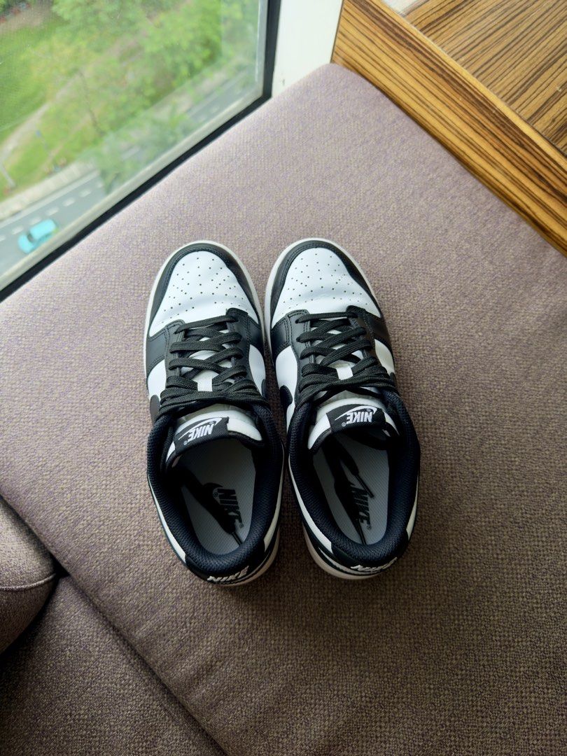 Nike Dunk Low "Panda", Women's US 8 (Category: Sneakers) located in Taguig. Submitted by perfume_addict (Listing ID 1468755949, Image 3). Description: Authentic, worn only 2-3 times. Good condition. • Size: Women’s US 8 (Men’s US 6.5, about 24.5 cm) • Cleaned, ready to wear 📍BGC, Taguig Price slightly negotiable. No to low-ballers. .