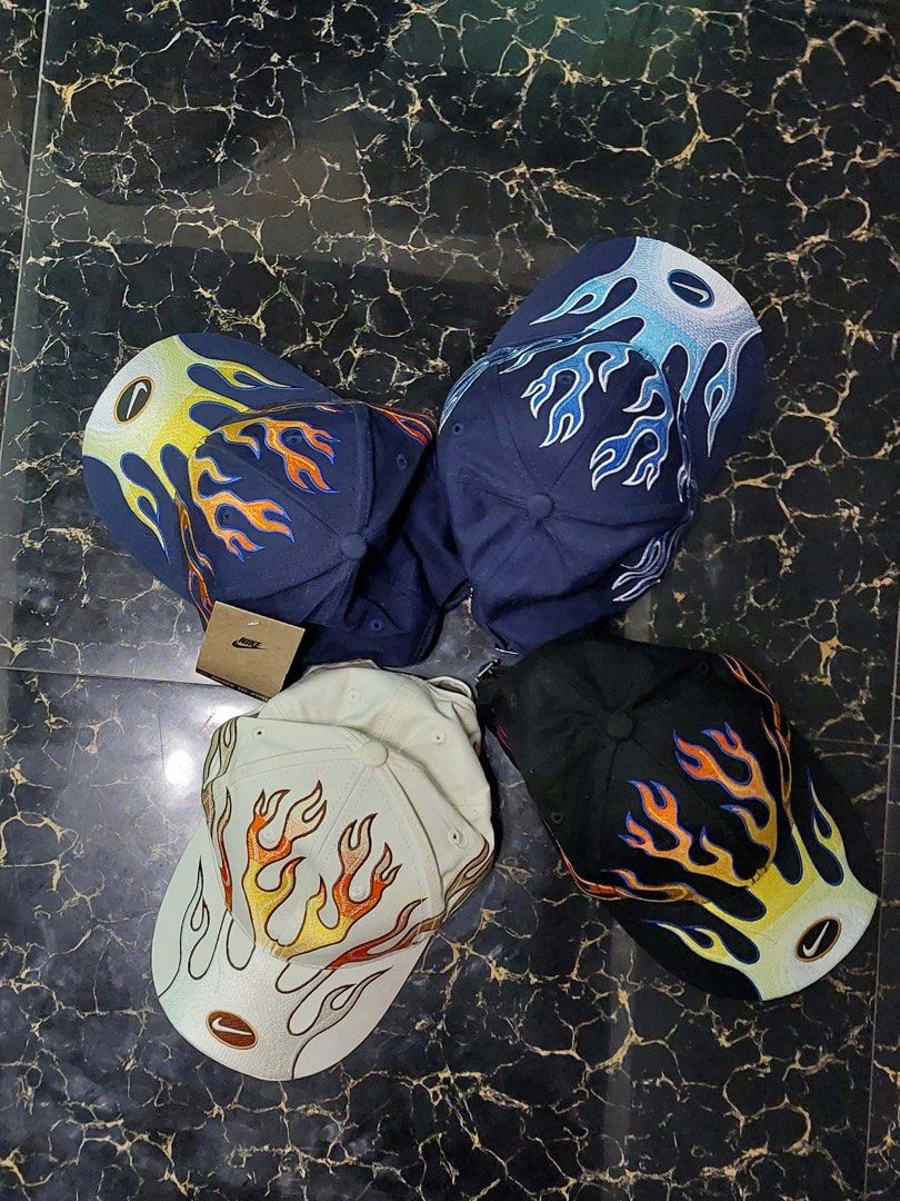 Nike Structured OG Flame (Category: Caps & Hats) located in Bacolod City. Submitted by escanaur (Listing ID 1468767551, Image 1). Description: 599 EACH DM FOR ASPACK loc: Bacolod mop: GCash mod: J&T.