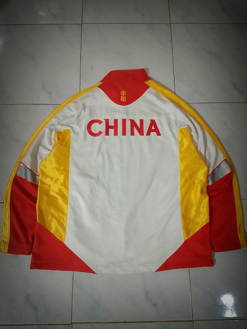 Nike Vintage Team China Olympic Track Jacket (Category: Coats, Jackets and Outerwear) located in Bacolod City. Submitted by mitsuthrift (Listing ID 1468736095, Image 3). Description: Nike 2000s Team China Olympic Track Jacket DM For More Inquiries/Orders🫶🏻 📍Mansilingan Bacolod City Negros Occidental.