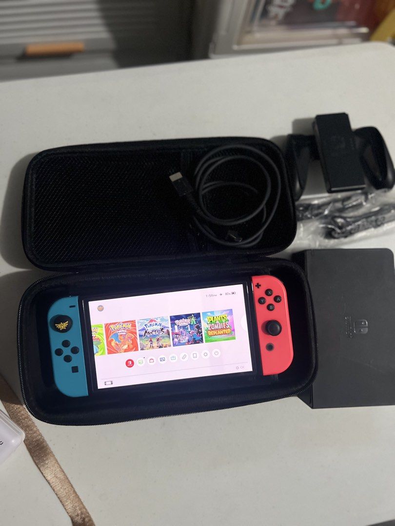 Nintendo switch oled jailbreak 128gb (Category: Nintendo) located in Makati City. Submitted by christian.19 (Listing ID 1468715589, Image 1). Description: Nintendo switch oled Newly jailbreak perma dato 128gb sandisk extreme sd card No issue With screen guard Complete accesories No box Price 12700 negotiable pa sa sure buyer Pm lang.