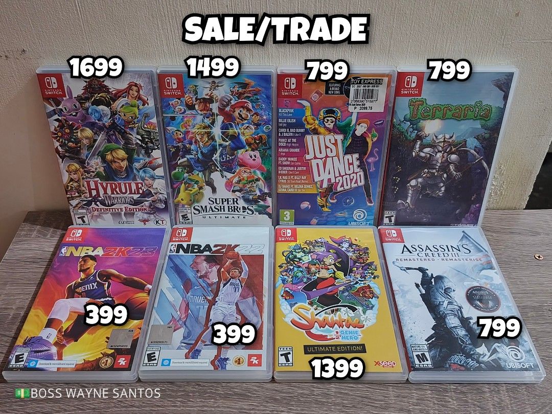 Nintendo Switch V2 Neon Blue/Red Console Bundle (Category: Nintendo) located in Marikina City. Submitted by waynewayne2 (Listing ID 1468725057, Image 2). Description: FOR SALE OR TRADE +cash Pampanga meetup Jnt, lbc or lalamove sa malayo 09760568942 NINTENDO SWITCH V2 -In good condition, w/tempered glass & clear case -w/dock, hdmi cable, joycon grip, & orig charger -w/3 games installed FREE Monsterhunter rise Nintendo sports Pokemon quest PHP 699