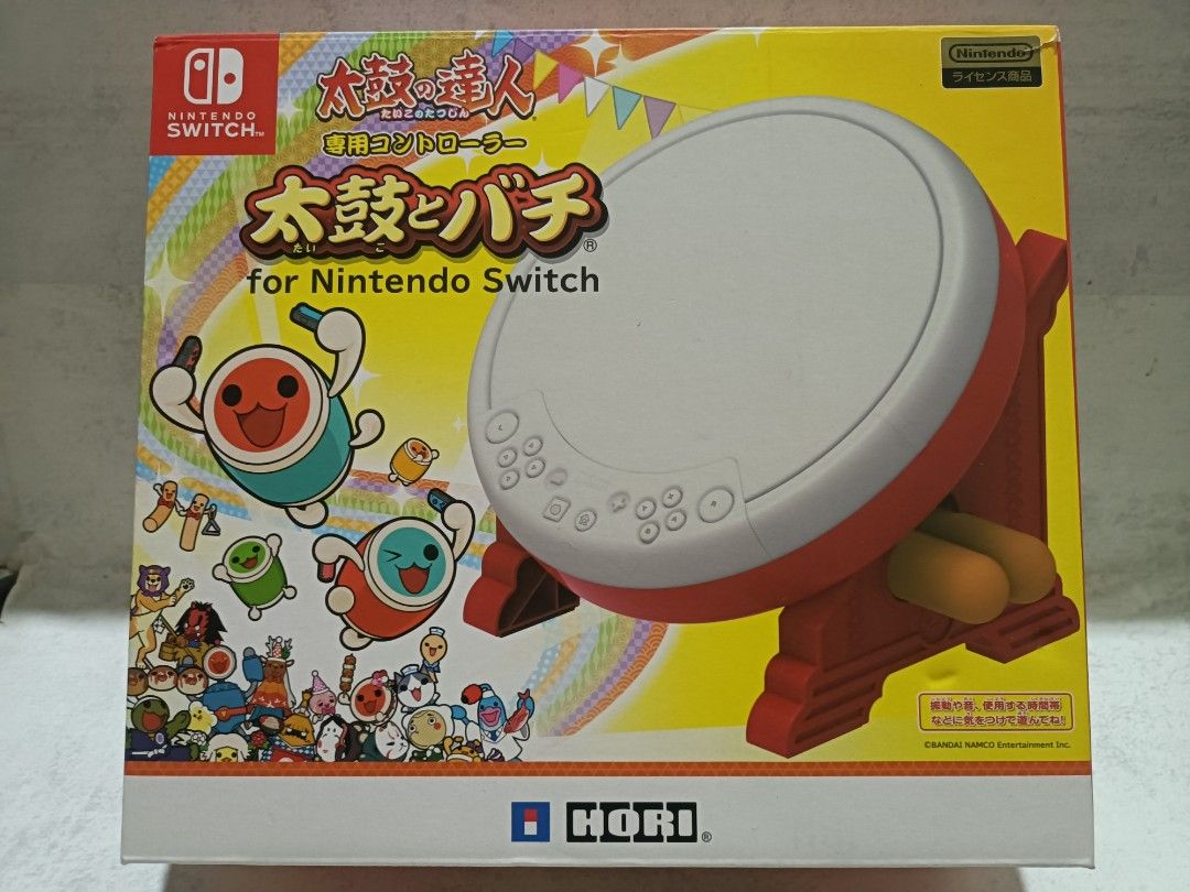 Nintendo Switch-Hori Taiko Drum Controller for Nintendo Switch (NSW-079) (Category: Nintendo) located in Davao. Submitted by zeek_key_collectibles (Listing ID 1468797054, Image 1). Description: .