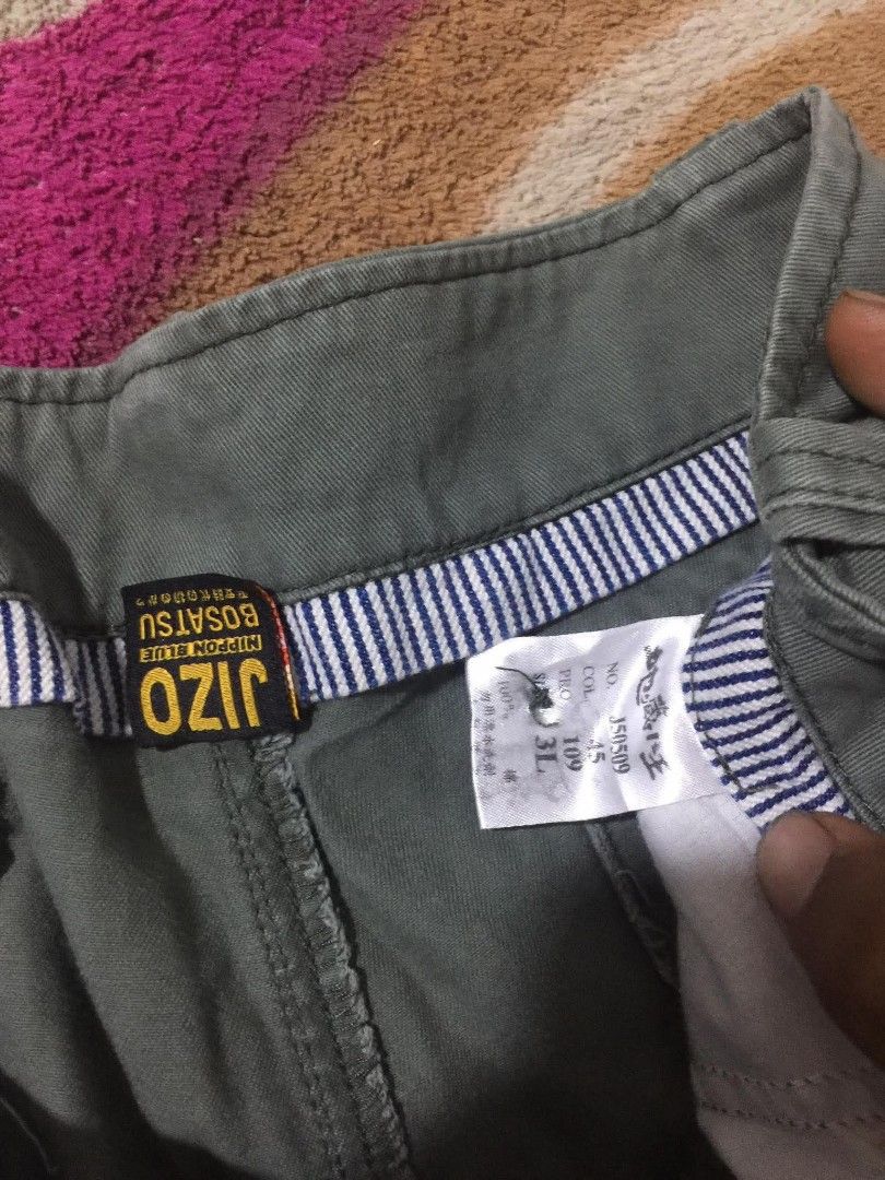 nippon blue Jizo Bosatsu (Category: Activewear) located in Tagum. Submitted by urbanoadulajr (Listing ID 1468833462, Image 3). Description: nippon blue Jizo Bosatsu Size 38 length: 24 excellent Mine 1500.