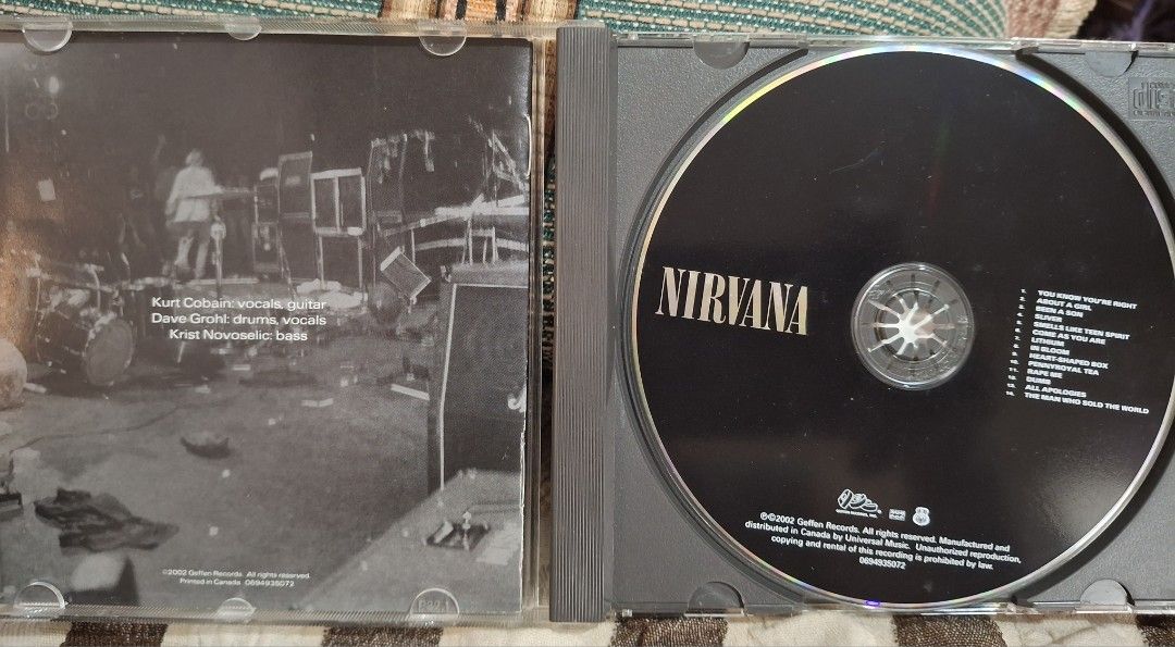 Nirvana - the best of (Category: CDs & DVDs) located in Davao. Submitted by vintageklasiks (Listing ID 1468925774, Image 2). Description: .