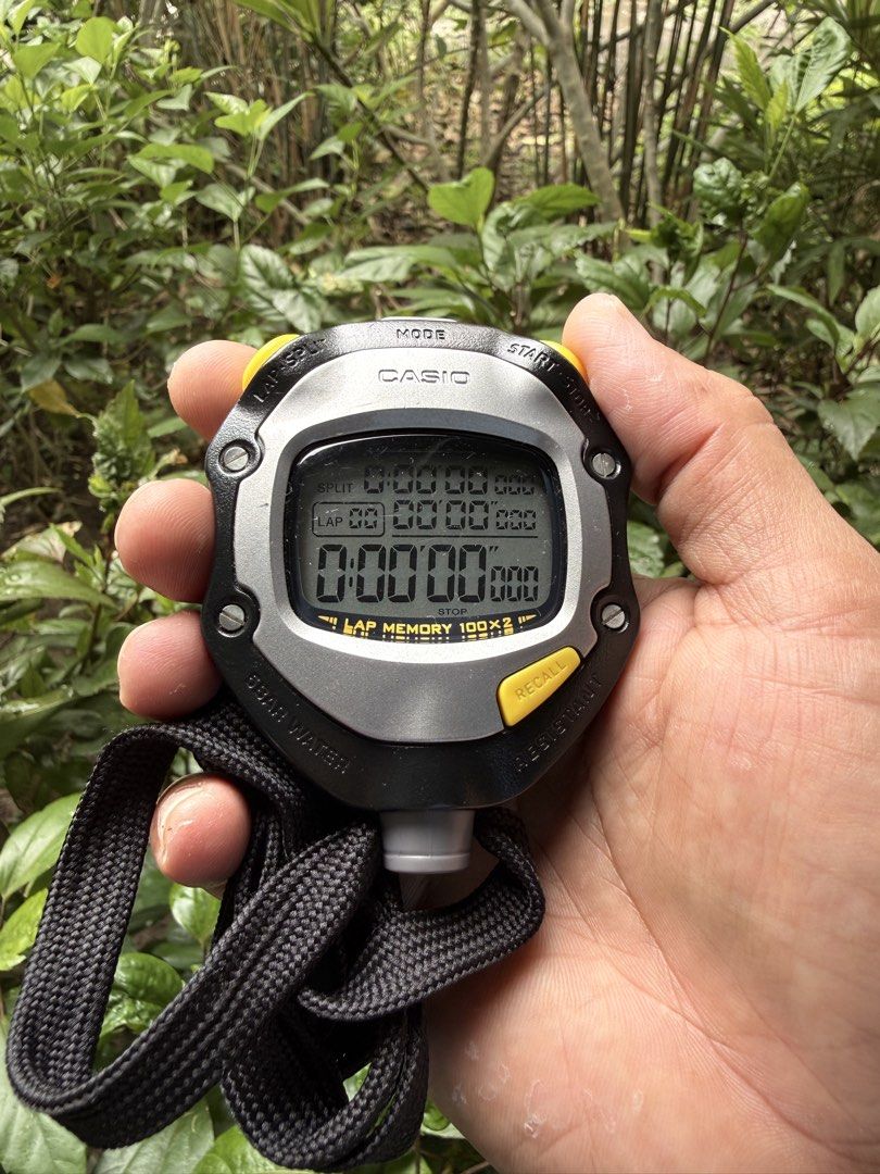 NK and CASIO brand stopwatch (Category: Men's Watches) located in Calamba. Submitted by transitory (Listing ID 1468774297, Image 3). Description: For Sale NK brand Interval® 2000 Split/Rate Watch (SRP ₱14,480.50) In very good working condition CASIO HS-70W Lap/Split stop watch (SRP ₱5,8++) In very good working condition 2 units available Free unbranded stopwatch Take all price ₱8,000 Calamba,Laguna location Pm or comment for faster transaction Sa