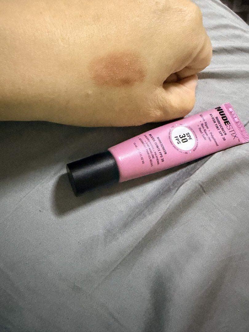 Nude stix nudescreen blush tint spf 30 (Category: Makeup) located in Quezon City. Submitted by bloompicks (Listing ID 1468864860, Image 2). Description: 80% full. Used a few times. Expiry on tube is 11/2025 but still fine. Still use this recently. .