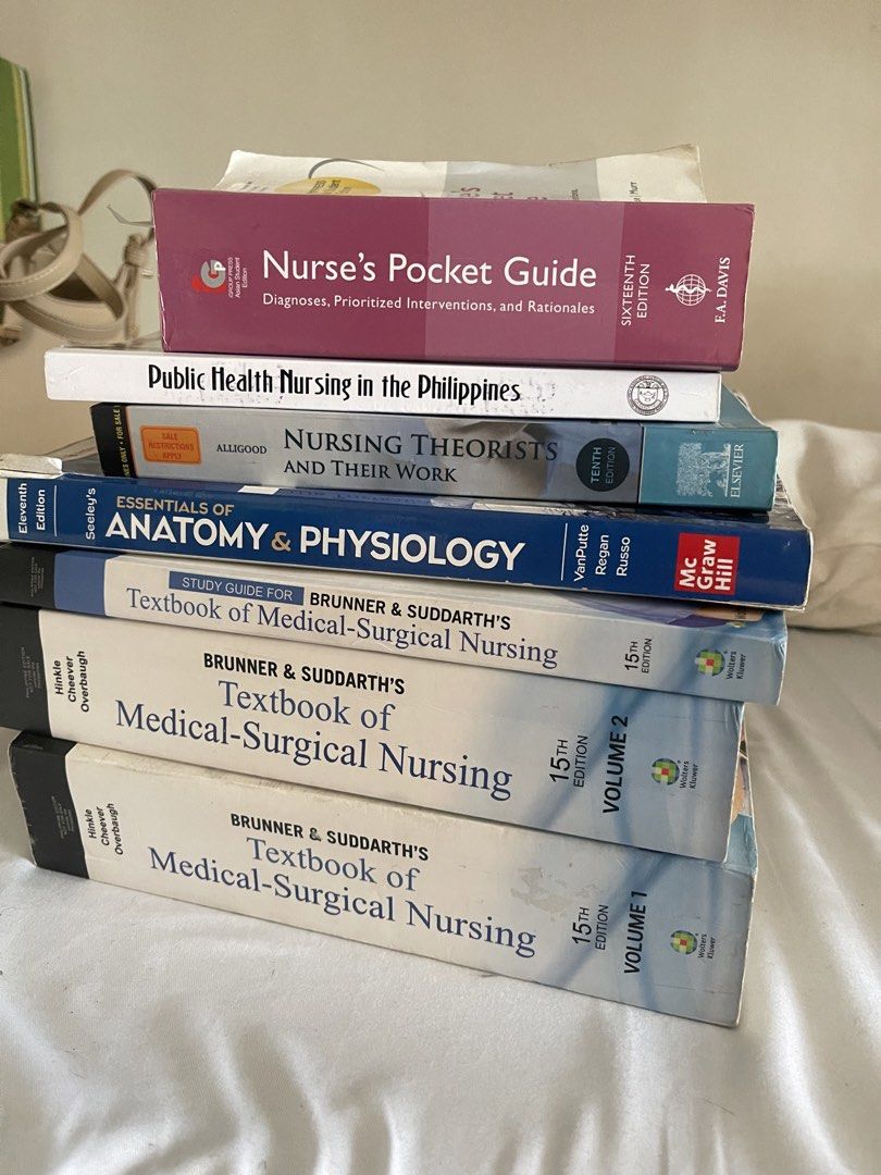 Nursing Books (Category: Textbooks) located in Manila. Submitted by jeannallei__.101 (Listing ID 1468757384, Image 1). Description: .