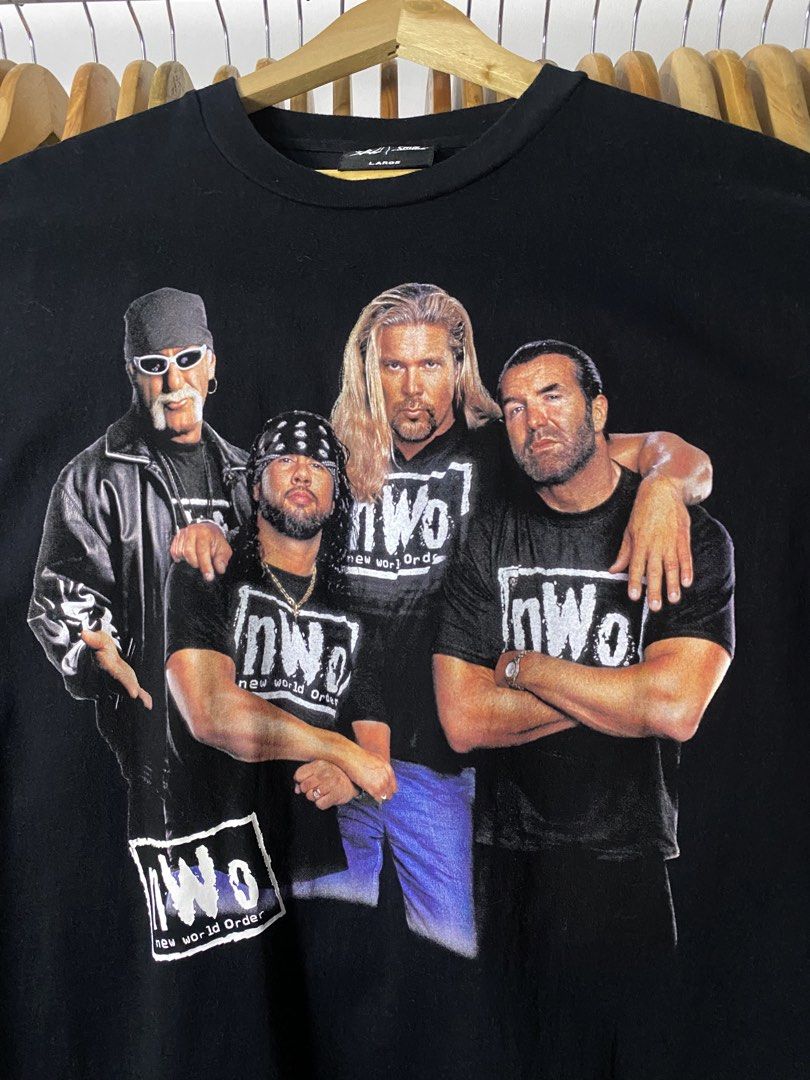 NWO WWE Shirt (Category: Formal Shirts) located in Dasmarinas. Submitted by ridgeridethrift (Listing ID 1468745043, Image 2). Description: Width- 22.5 Length - 29 Excellent .