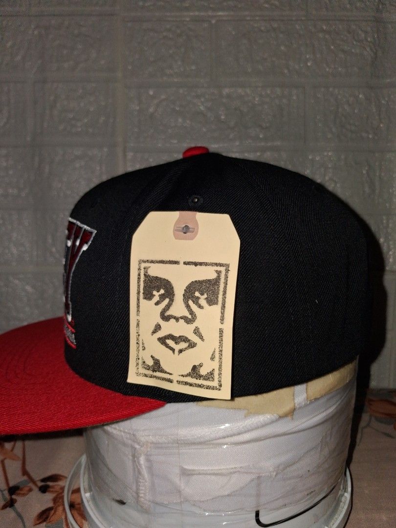 OBEY PROPAGANDA SNAPBACK HAT (Category: Caps & Hats) located in San Jose. Submitted by custodiokhen (Listing ID 1468823795, Image 2). Description: OBEY PROPAGANDA SNAPBACK HAT Brand New!!! OSFA.