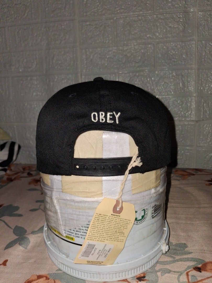 OBEY PROPAGANDA SNAPBACK HAT (Category: Caps & Hats) located in San Jose. Submitted by custodiokhen (Listing ID 1468824395, Image 2). Description: OBEY PROPAGANDA SNAPBACK HAT Brand New!!! OSFA.