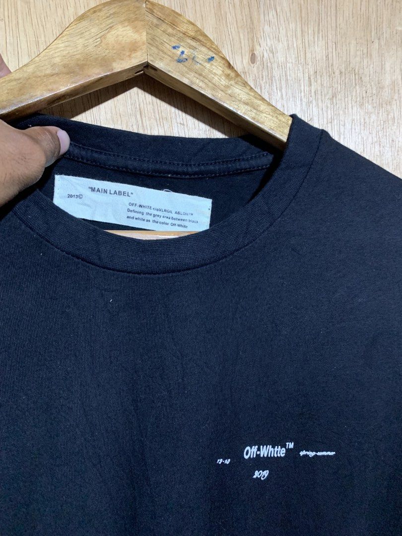 Off White Shirt (Category: Tshirts & Polo Shirts ) located in Cebu City. Submitted by handpickedxthrift (Listing ID 1468716056, Image 3). Description: Off White Excellent 18 x 27 No issue Color rate 10/10 380 only DM interested📩.