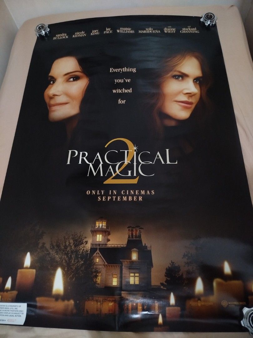 OFFICIAL LICENSED Practical Magic 2 Double-Sided 27x40 Inch Theatrical Poster (Category: Storybooks) located in Malabon City. Submitted by officiallylicensedposterz (Listing ID 1468737252, Image 3). Description: .