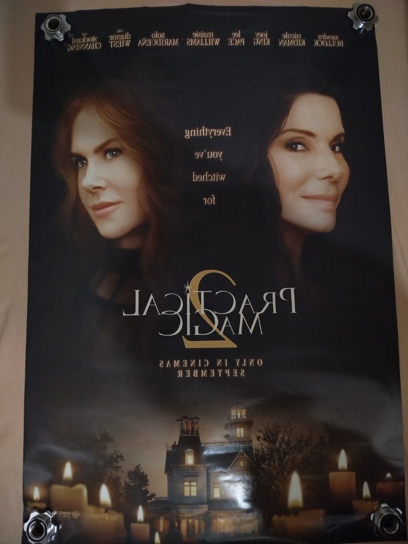 OFFICIAL LICENSED Practical Magic 2 Double-Sided 27x40 Inch Theatrical Poster (Category: Storybooks) located in Malabon City. Submitted by officiallylicensedposterz (Listing ID 1468737252, Image 2). Description: .