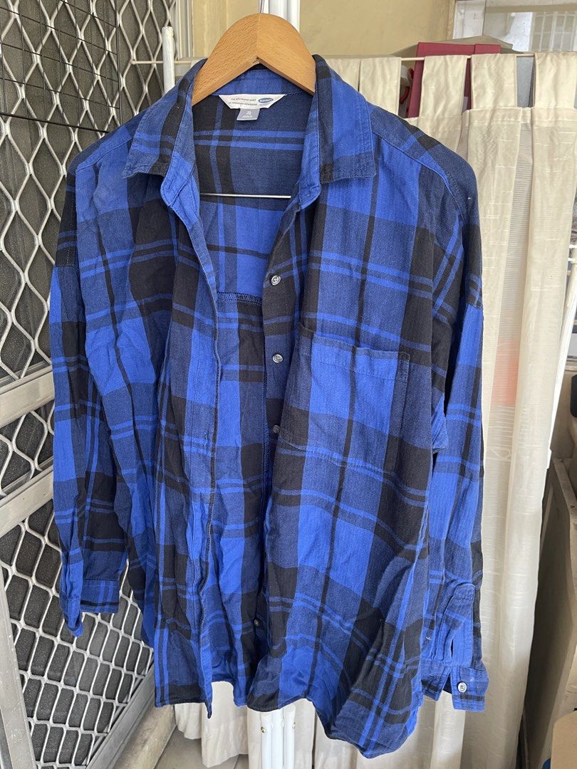 Old Navy Boyfriend shirt (Category: Longsleeves) located in Mandaluyong City. Submitted by coolmeybab (Listing ID 1468777989, Image 1). Description: .