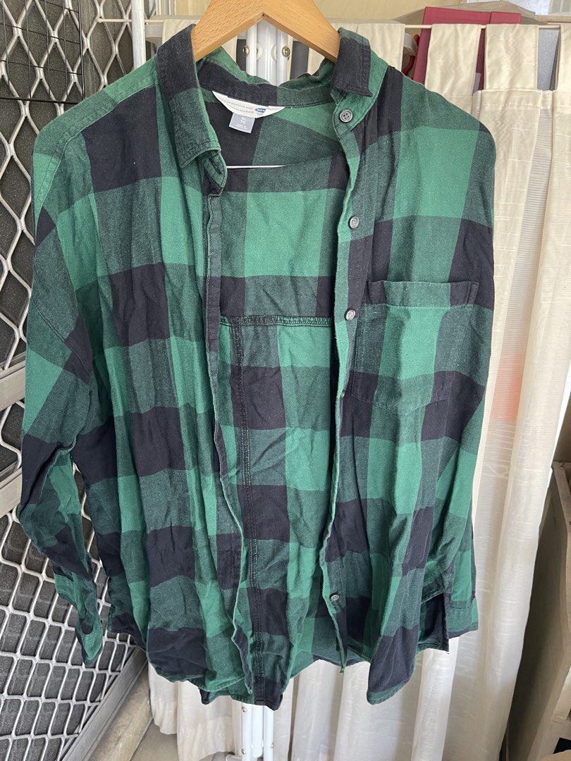 Old Navy Boyfriend Shirt (Category: Longsleeves) located in Mandaluyong City. Submitted by coolmeybab (Listing ID 1468778907, Image 1). Description: .