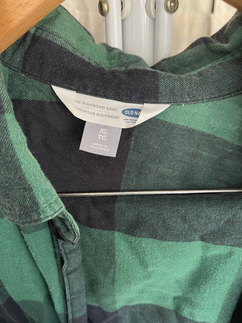 Old Navy Boyfriend Shirt (Category: Longsleeves) located in Mandaluyong City. Submitted by coolmeybab (Listing ID 1468778907, Image 2). Description: .