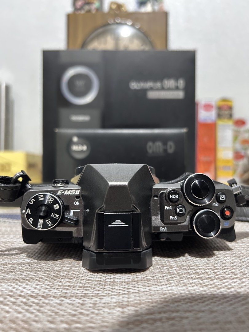 Olympus OMD E-M5 Mark II (Category: Cameras) located in Caloocan City. Submitted by kraigasher10109 (Listing ID 1468782625, Image 3). Description: Selling my Limited Edition Olympus OM-D E-M5 Mark II in excellent condition. Well-maintained, clean, and comes with its original accessories, receipts, and serialized owner’s card. INCLUSIONS: * Olympus OM-D E-M5 Mark II camera body * Battery grip (HLD-8G) * 2 original Olympus batteries * Original Olym