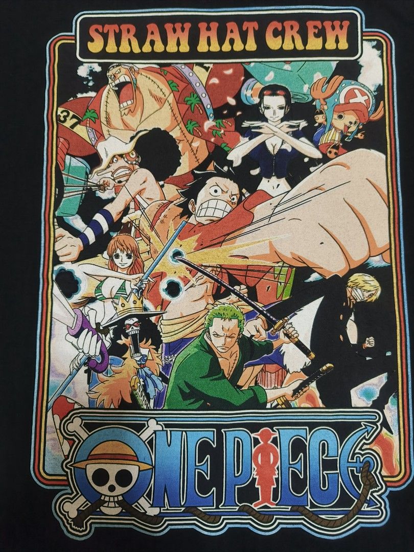 One Piece Straw Hat Crew shirt (Category: Tshirts & Polo Shirts ) located in Siniloan. Submitted by talktotheroses (Listing ID 1468859733, Image 3). Description: like new no issue.
