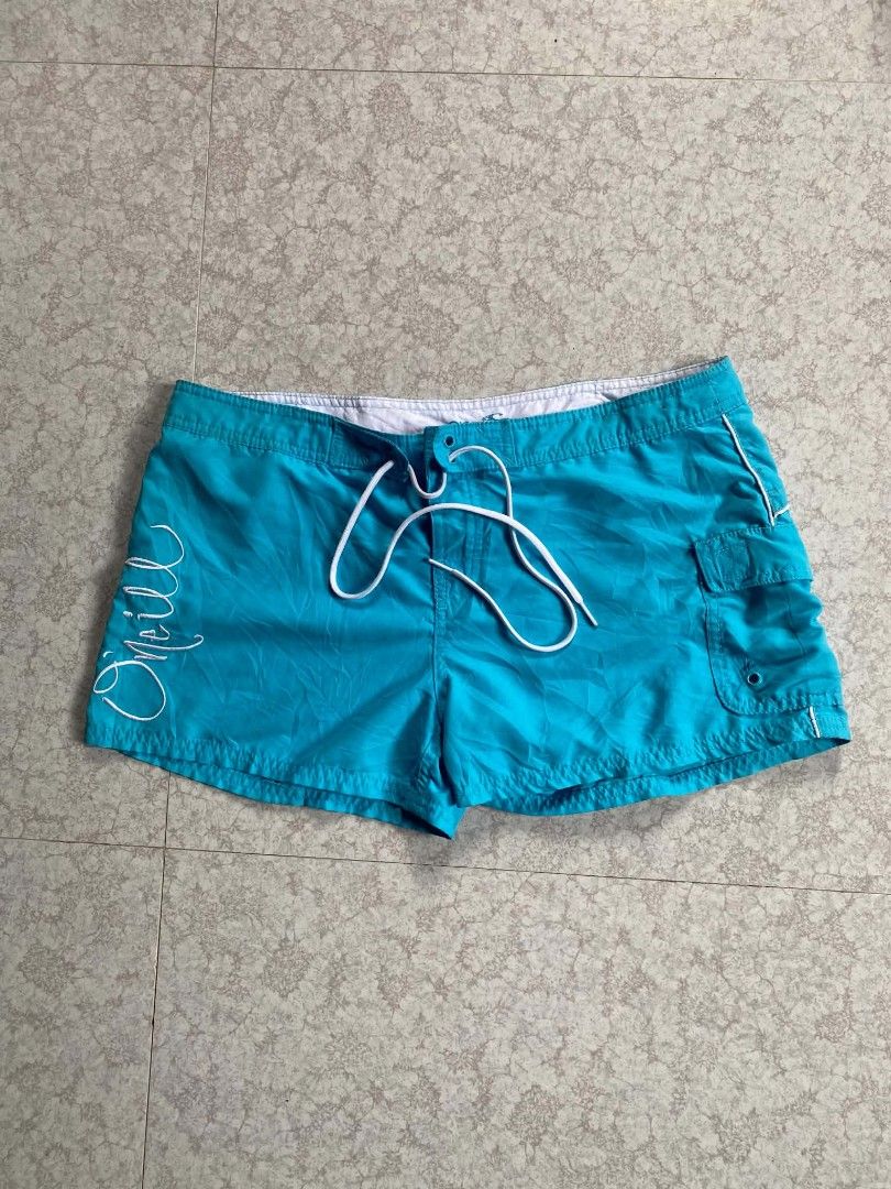 O'Neill 2000s Turquoise Board Shorts (Category: Shorts) located in Laur. Submitted by itzeco999 (Listing ID 1468780690, Image 1). Description: 299 PLUS SHIP Sa dimes sa w 15 sa L 11 NUEVA ECIJA LOC #salemate.
