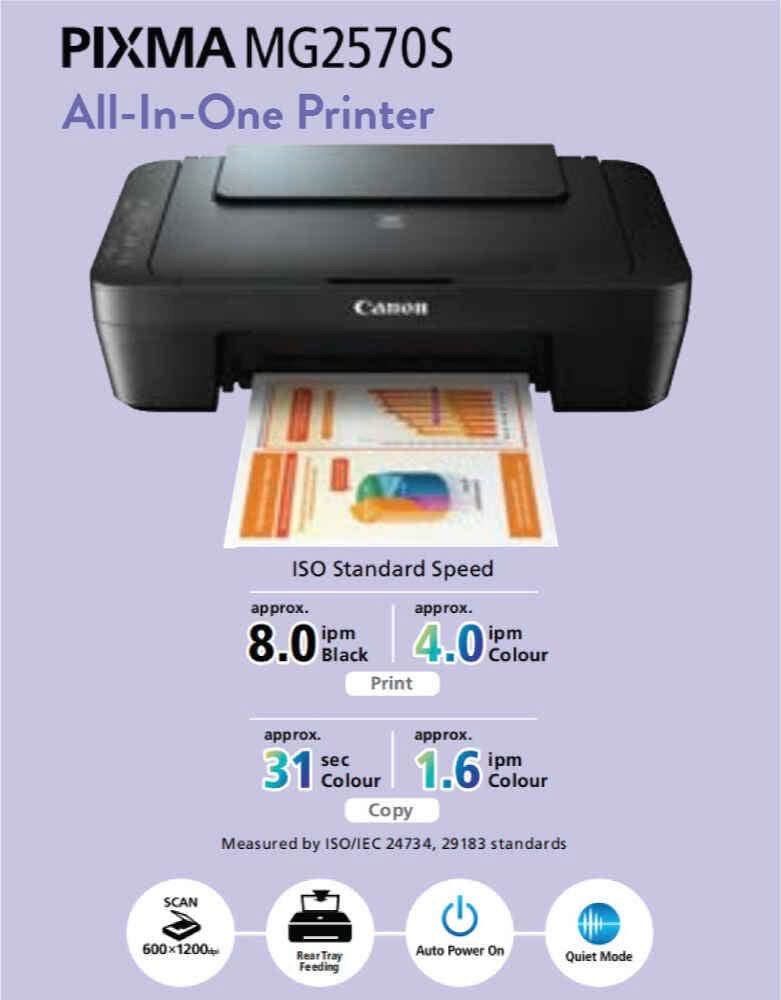 ORIGINAL CANON PRINTER (Category: Other Gadgets) located in Makati City. Submitted by daffandco. (Listing ID 1468882009, Image 2). Description: BRANDNEW WITH BOX.