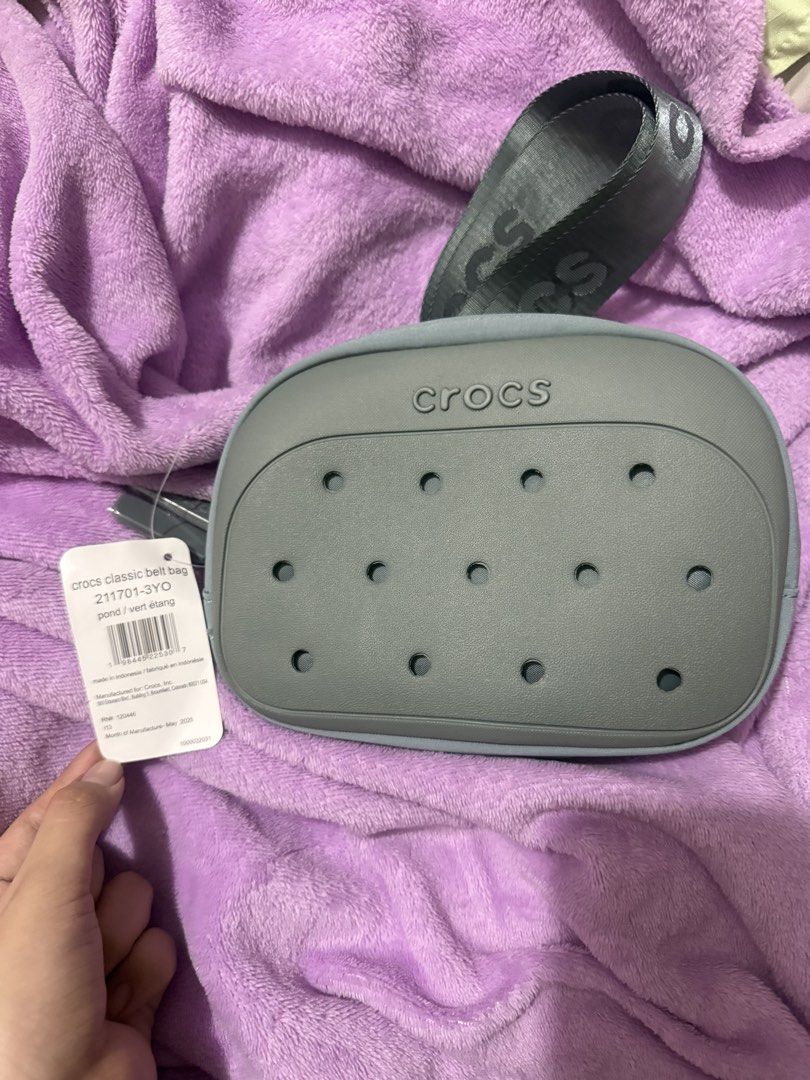 original crocs classic belt bag (Category: Belt bags, Clutches and Pouches) located in Manila. Submitted by rubyjanesdy (Listing ID 1468903183, Image 1). Description: brand new - mod: lalamove or lbc - mop: gcash or maya - loc: metro manila .