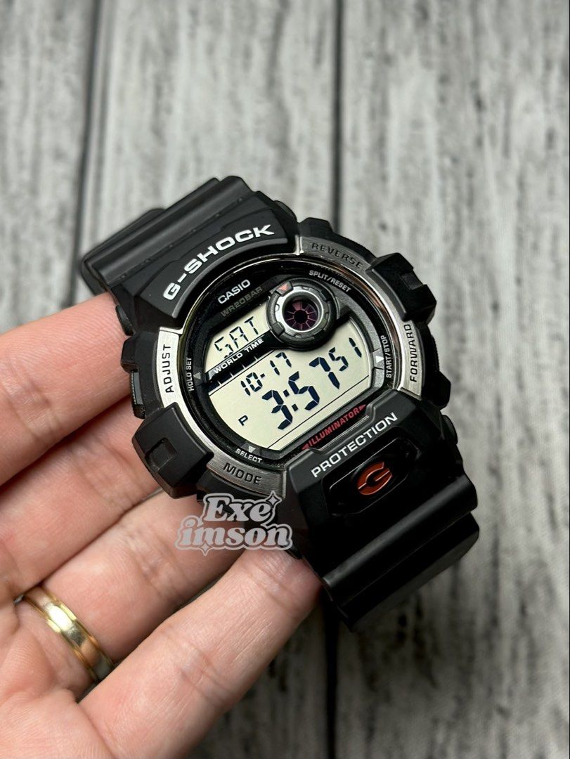 ORIGINAL G-SHOCK G-8900 RED EYE (Category: Men's Watches) located in Obando. Submitted by greatfindslad (Listing ID 1468852741, Image 3). Description: FOR SALE❗️ ✅ G-8900 RED EYE • 💯% Legit / Authentic. • 9/10. Like new. JAPAN RELEASE 🇯🇵 • Complete inclusions. • Batt health 🔋: GOOD • Original all parts. No history of repair. • No hidden issues. All functions working. 𝗣𝗥𝗜𝗖𝗘: ₱3,699 negotiable Unli legit check/vouch. Money back if fake. 📌