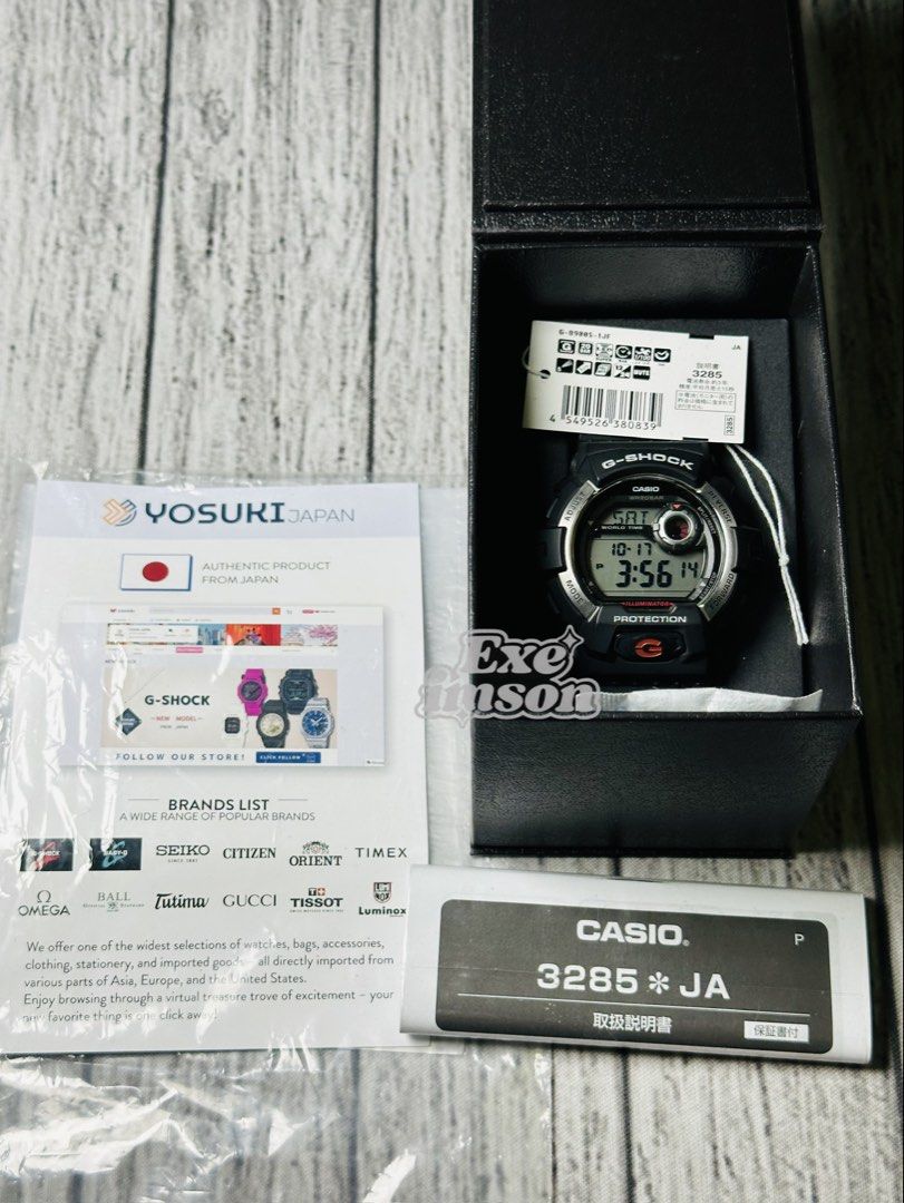 ORIGINAL G-SHOCK G-8900 RED EYE (Category: Men's Watches) located in Obando. Submitted by greatfindslad (Listing ID 1468852741, Image 2). Description: FOR SALE❗️ ✅ G-8900 RED EYE • 💯% Legit / Authentic. • 9/10. Like new. JAPAN RELEASE 🇯🇵 • Complete inclusions. • Batt health 🔋: GOOD • Original all parts. No history of repair. • No hidden issues. All functions working. 𝗣𝗥𝗜𝗖𝗘: ₱3,699 negotiable Unli legit check/vouch. Money back if fake. 📌
