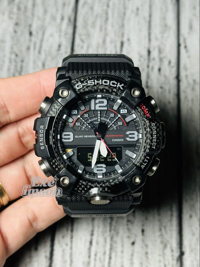 ORIGINAL G-SHOCK GG-B100 MUDMASTER BREDS (Category: Men's Watches) located in Obando. Submitted by greatfindslad (Listing ID 1468826649, Image 1). Description: FOR SALE❗️ ✅ GG-B100 MUDMASTER BREDS • 💯% Legit / Authentic. • 8/10. Presentable. • Tiny hairline on glass. Not noticeable. • Watch with box(different model), can • Batt health 🔋: GOOD • Original all parts. No history of repair. • No hidden issues. All functions working. 𝗣𝗥𝗜𝗖𝗘: ₱7,9