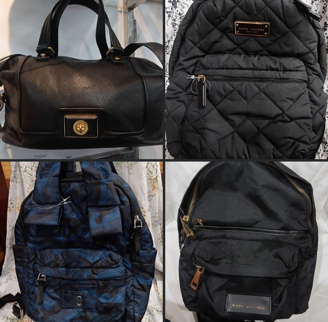 Overload Marc Jacobs (Category: Backpacks) located in Subic. Submitted by AnythingBrandedby_May (Listing ID 1468729005, Image 1). Description: Backpacks P2800 Each Like New Leather ON SALE P2K.