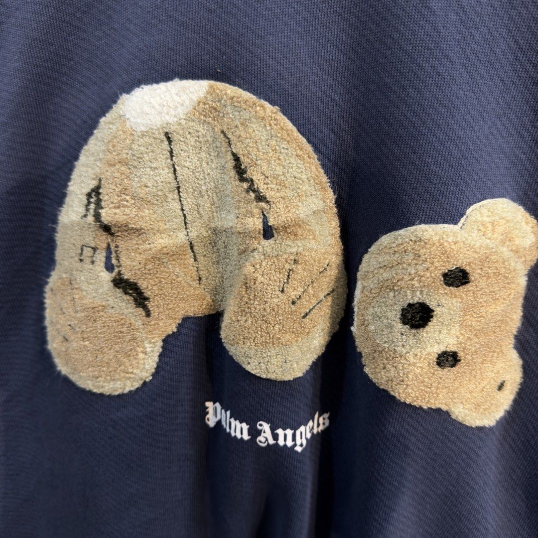 Palm Angels Bear Sweatshirt (Category: Coats, Jackets and Outerwear) located in Manila. Submitted by jerichomal82553 (Listing ID 1468911401, Image 3). Description: Palm Angels Bear Sweatshirt 27 by 26.5 Good Condition Complete Tags .