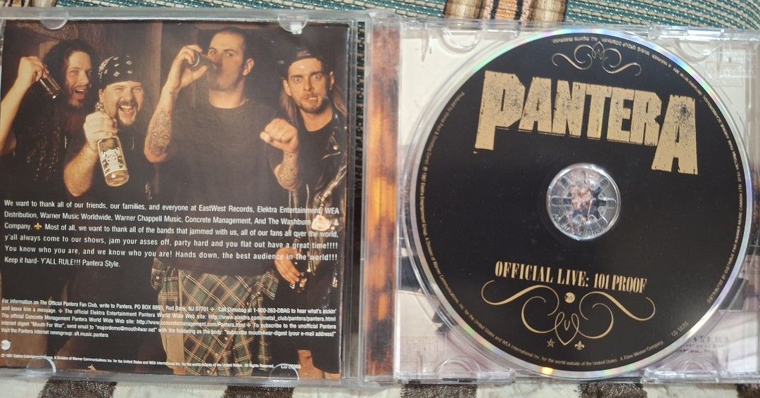 Pantera - Official Live (Category: CDs & DVDs) located in Davao. Submitted by vintageklasiks (Listing ID 1468925488, Image 2). Description: .