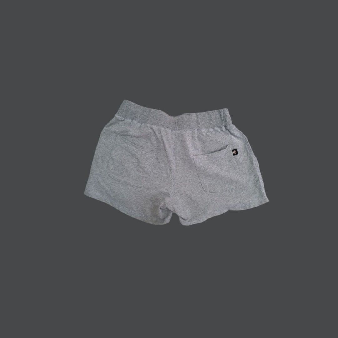 Paul Frank grey shorts (Category: Shorts) located in Davao. Submitted by blueberrycheesecake_03 (Listing ID 1468714909, Image 2). Description: - Brand: Paul Frank - Color: Grey - Material: Soft cotton - Features: Drawstring waistband, side pockets, and a back pocket - Details: Iconic Julius the Monkey embroidered patch near the hem - Ideal for: Casual days or comfortable sleepwear - Note: Measurements available upon request.