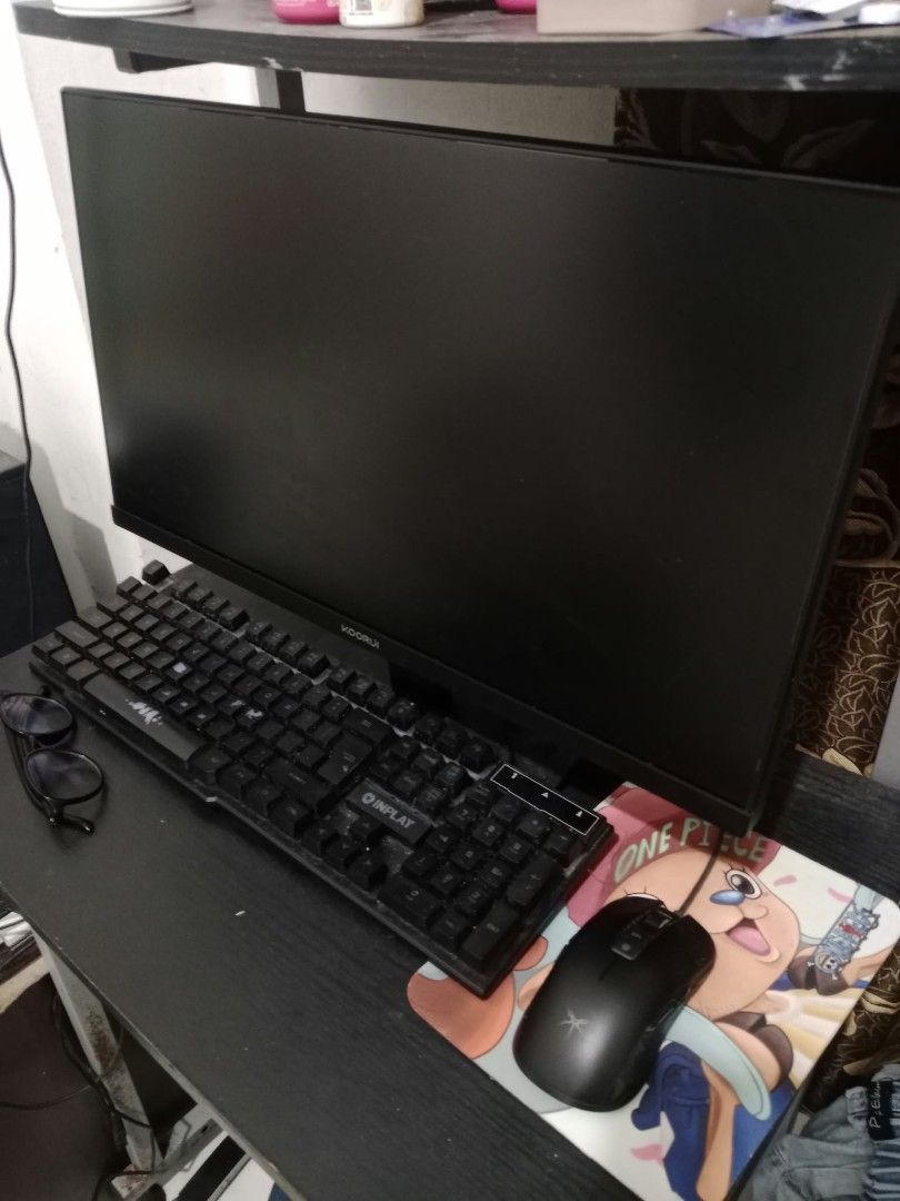 PC SET FIXED PRICE (Category: Desktops) located in Quezon City. Submitted by adriannapay (Listing ID 1468837393, Image 1). Description: • Processor: Intel(R) Core(TM) i3-9100F CPU @ 3.60GHz (3.60 GHz) • Installed RAM: 16.0 GB • Graphics Card: NVIDIA GeForce GTX 1650 • Storage: 578 GB total capacity (42 GB used) • System Type: 64-bit operating system, x64-based processor • Edition: Windows 11 Pro SSD 120GB HHD 500GB Monitor - Model - E2212F Planar