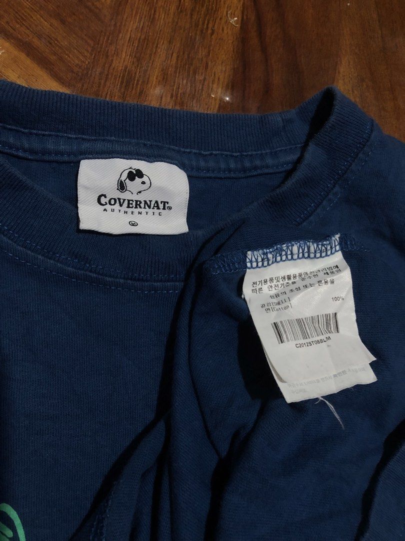 Peanuts X Covernat Summer Tee (Category: Tshirts & Polo Shirts ) located in Zamboanga. Submitted by rifthrift.zc (Listing ID 1468758635, Image 3). Description: Size M W20 L27 good condi need wash color rate 9/10.
